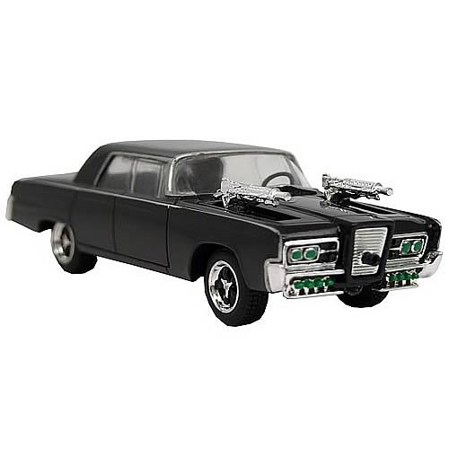 The Green Hornet Movie Black Beauty Collectible Die-Cast Vehicle with Weapons Drawn, Not Mint